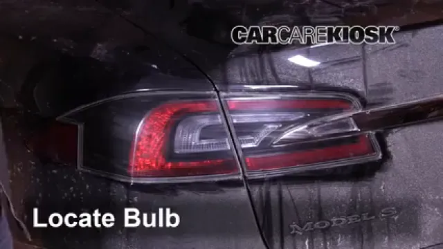 2014 Tesla S Electric Lights Reverse Light (replace bulb)